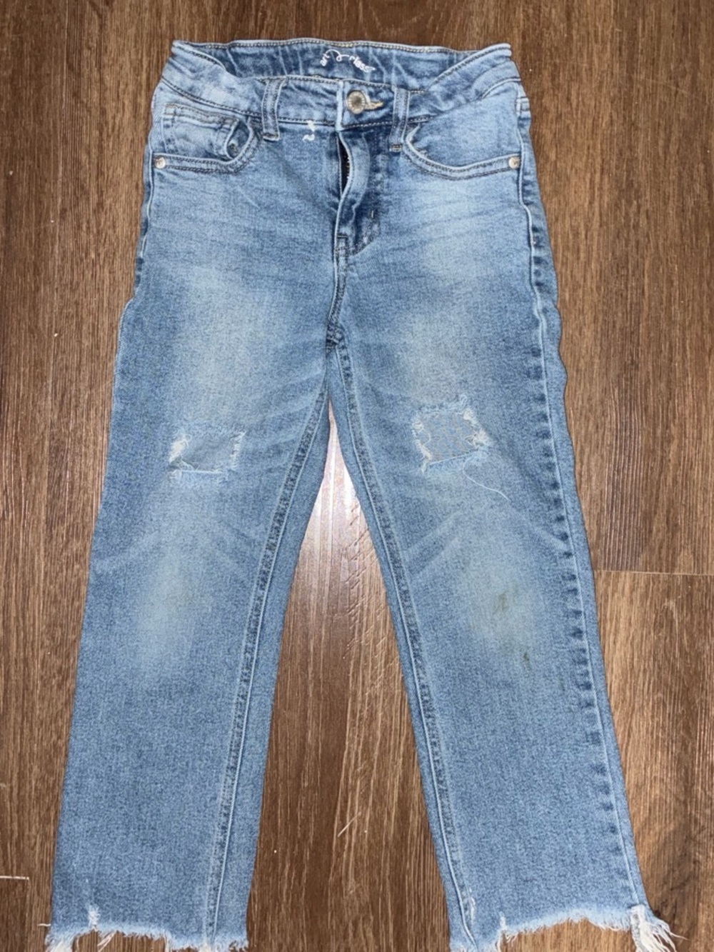 art class Light Blue Slim Men's Jeans with Distressed Knees
